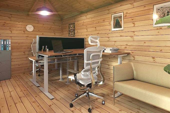 How to fit out your garden room office